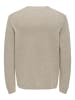 ONLY & SONS Strickpullover in Silver Lining