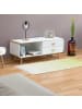 relaxdays Sideboard in Weiß - (B)120 x (H)48 x (T)40 cm