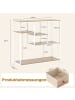 COSTWAY Konsolentisch 35 x 100 x 95 cm in Beige