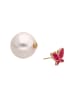 myMo Women Earrings in Rose White