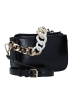 Seidenfelt Sokna Handtasche 19 cm black-gold