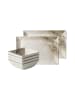 Ritzenhoff & Breker 6-tlg. Platten- & Schalen-Set Arezzo in Braun – in braun
