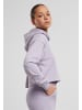 Urban Classics Urban Classics Damen Ladies Oversized Cropped Light Terry Hoodie in dustylilac