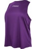 Hummel Sportshirt "Hmlte Curvy Tanktop Plus" in Lila