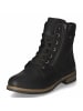 rieker Schnürstiefeletten in schwarz