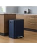 relaxdays Mülleimer in Blau - 2 x 15 Liter