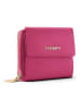 Lazarotti Bologna Leather Zip-Around Geldbörse Leder 12 cm in hot pink