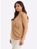 sheego Webtop in camel