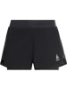 Odlo Sportshorts "2-In-1 Shorts Zeroweight 3 Inch" in Schwarz