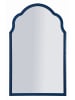 Mauro Ferretti Wandspiegel mit blauem Glasrahmen, 62 x 1 x 100 cm