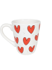 Blond Amsterdam Becher Rote Herzen in Bunt - 350 ml