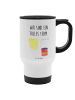 Mr. & Mrs. Panda thermosbecher Toast Marmelade mit Spruch in Weiß