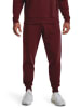 Under Armour Sporthose UA RIVAL FLEECE JOGGERS in Rot