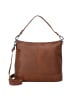 The Chesterfield Brand Wax Pull Up Schultertasche Leder 32 cm in cognac