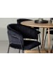 ebuy24 Schwarz 120 x 120 cm
