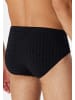 Schiesser Mini Slip / Unterhose Cotton Casual Cotton in Schwarz
