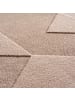 KADIMA DESIGN Teppich Kurzflor Waschbar Geometrisch  LAVAREDO Strapazierfähig in Beige