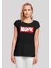 F4NT4STIC T-Shirt Marvel Logo in schwarz