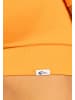 SMILODOX Crop Shirt Elna in Orange