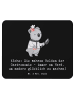 Mr. & Mrs. Panda Mauspad Koch Helden mit Spruch in Schwarz