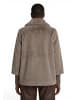 Zero  Plüschjacke in Desert Taupe