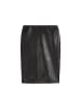 Marc O'Polo Bleistift-Lederrock regular in Schwarz