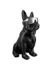 GILDE Figur Cool Dog schwarz - (H) 35 cm