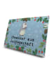 Mr. & Mrs. Panda Adventskalender Chemiker Leidenschaft mit Spruch in Eisblau