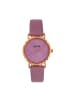 Sophie & Freda Budapest Lederarmbanduhr in Pink