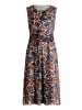 BETTY & CO Midikleid ohne Arm in Nature/Brown