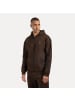 SMILODOX Zip Hoodie Ilyas in Braun