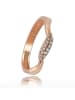 BALIA 333 Rosegold - 8 Karat Damen Ringe Welle rose Fingerring 54 (17,2)