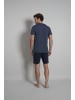 Tom Tailor Shorty in blau-dunkel-melange