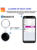 Platyne Bluetooth-Anti-Verlust-Tracker in Schwarz