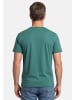Lerros T-Shirt Basic in Grau / grün