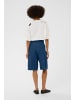 CULTURE Shorts CUlava Loose fit in Dark Blue Wash