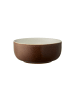 Studio Round Schale North in Matte bark/Matte white
