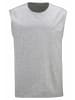 Man's World Muscleshirt in grau-mel/oliv