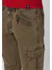 Timezone Cargo Denim Hose Slim Fit Stretch Jeans Regular BenTZ in Beige