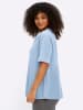 sheego Shirt in eisblau