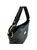 Baldinini Trend Schwarz Leder Damen Schulter Tasche