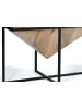 Giner y Colomer Couchtisch aus Mangoholz und Metall in Brown