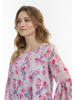 Usha Bluse in Pink Hellblau