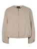 Pieces Bomberjacke in Beige