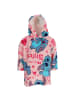Lilo & Stitch Lilo & Stitch Kapuzendecke Fleece Kuscheldecke mit Kapuze 7-12 in Rosa