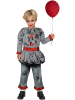 amscan Böser Clown Halloween Kostüm für Kinder Jungen 6-8 Jahre Fasching Karneval