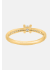 Diamant Exquis Ring aus 585 Gelbgold mit Diamant