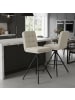 DUBI Möbel 2er-Set: Barhocker Tayo in Creme - (B)46 x (H)106 x  (T)57 cm