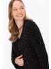 myMo Cardigan in black multicolor