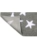 Happy Decor Kids Teppich  "Four Stars" in Grau - 160x120  cm